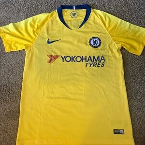 Yokohama tires yellow soccer jersey Kante 7 youth size medium
